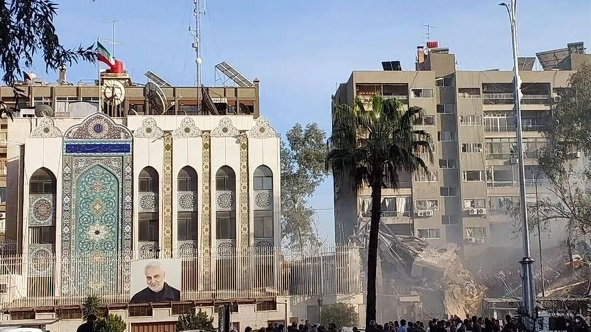 俄应酬部：激烈责问以色列对伊朗驻叙使馆筑筑袭击，这周备弗成担任