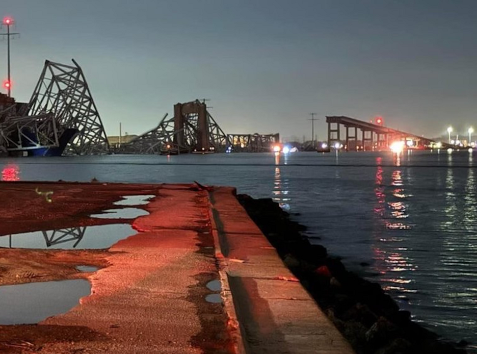 疾讯！美媒：潜水员正搜罗起码7名巴尔的摩桥梁坍塌事件落水职员