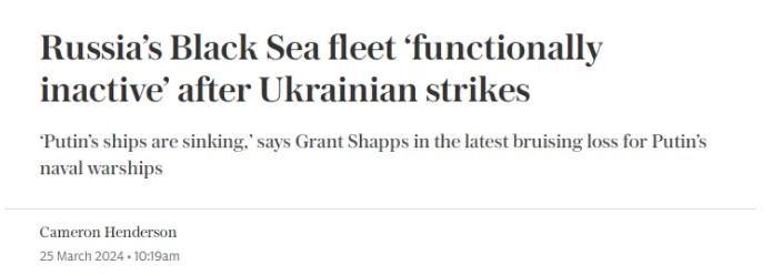 乌军凯旋击中两艘俄军上岸舰后，美媒却叹息“凯旋来得太晚了”
