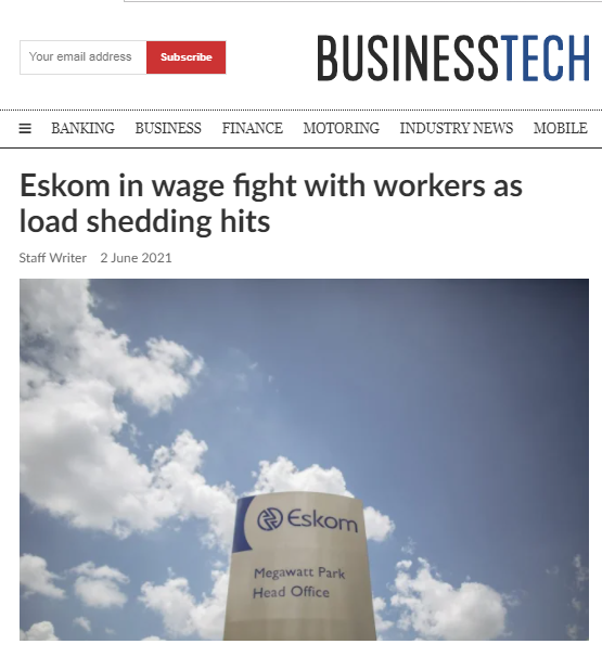 电力基础设施出现故障南非未来两天将全国停电