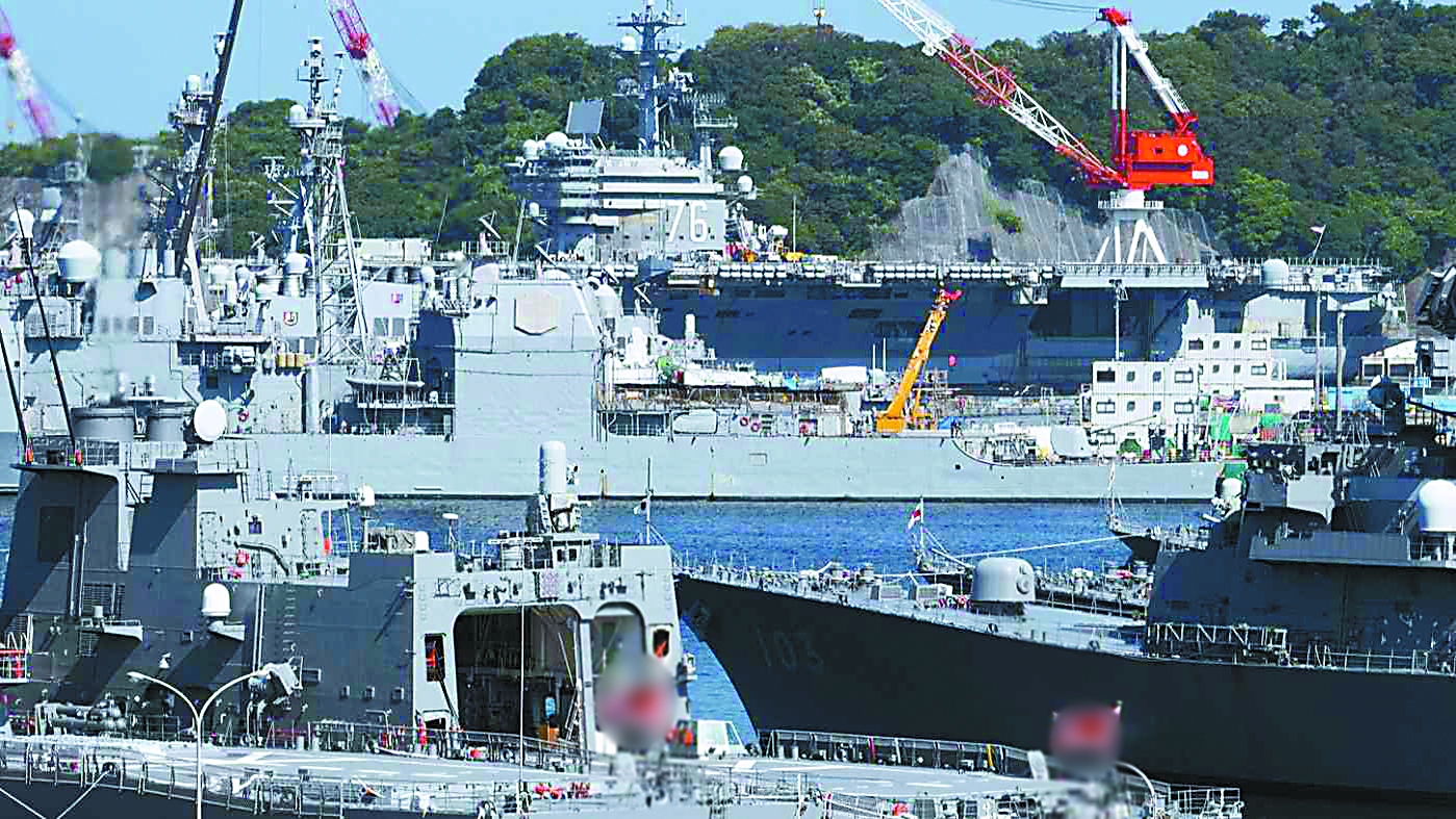 美军正在日本维修战船影响有众大？专家：加疾美日斗争板滞绑定，也许为日本引来狼烟