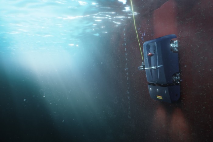 全新水上机器人可在船体爬行 以清除藤壶等生物(图2)