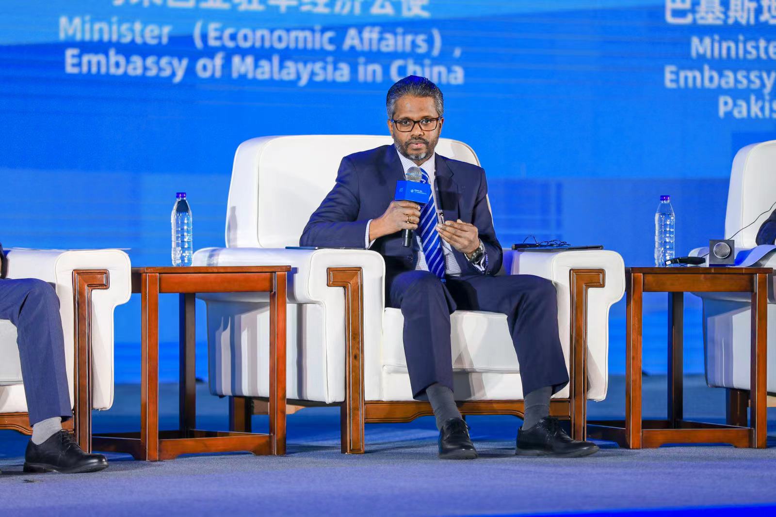 马来西亚驻华大使馆公使Unny Sankar Ravi Sankar