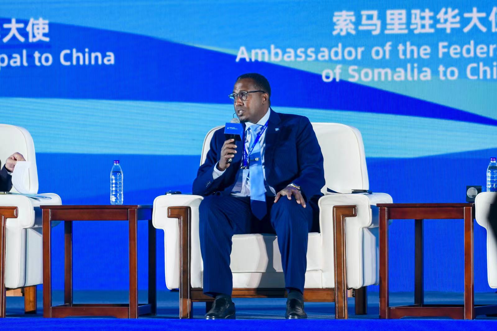 索马里驻华大使Awale Ali Kullane