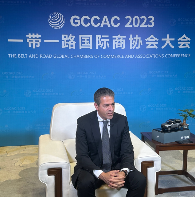 瑞典“一带一路”执行小组副主席侯赛因·阿斯卡里