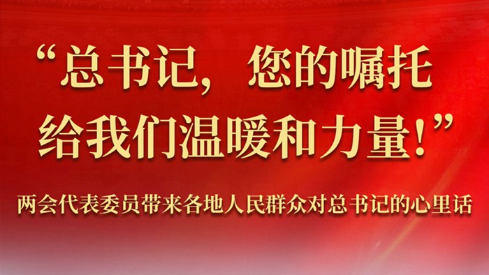 兩會(huì)代表委員帶來各地人民群眾對(duì)總書記的心里話