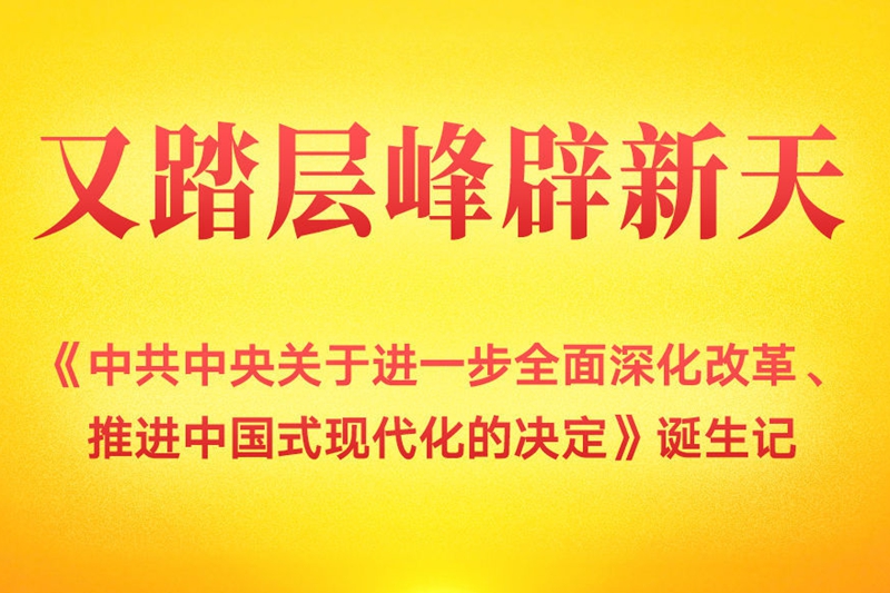 党的二十届三中全会《决定》诞生记