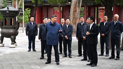 习近平在宝鸡和天水考察调研