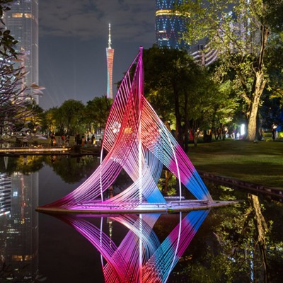 广州国际灯光节开启