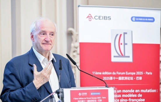 于贝尔·韦德里纳：世界局势变局为中法深化合作创造了机遇