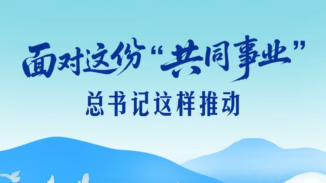 一见·面对这份“共同事业”，总书记这样推动