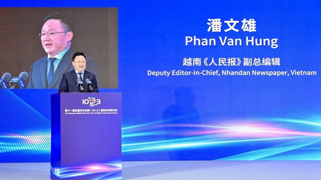 越南《人民报》副总编辑潘文雄：愿与伙伴媒体机构深化关系，共为有效互联互通和发展联动构建高效“软件基础设施”