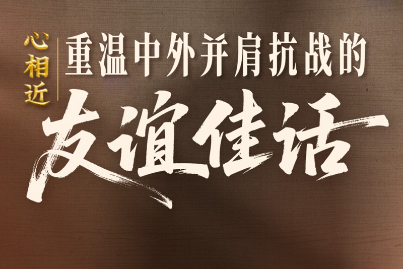 感谢他们，曾与中国并肩抗战