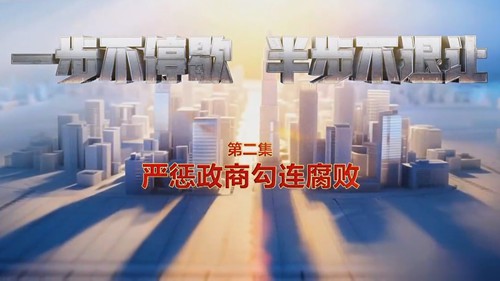 第二集《严惩政商勾连腐败》