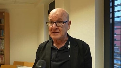 视频丨德国作家同德国民众分享“骑行长征路”