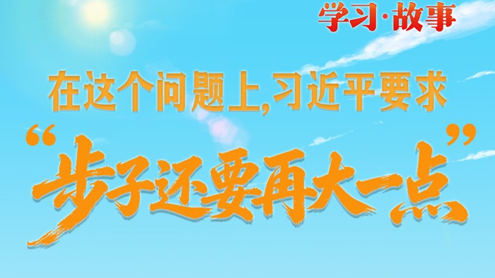 学习·故事丨在这个问题上，习近平要求“步子还要再大一点”