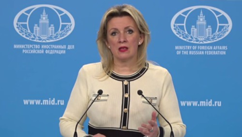 扎哈罗娃敦促韩国：不要参与向乌克兰提供致命性武器