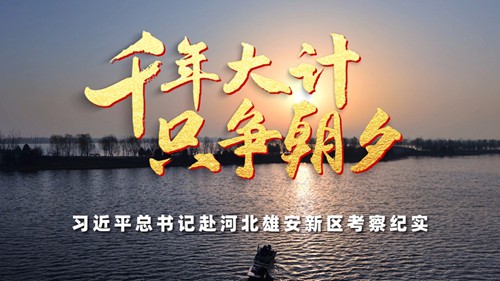 习近平总书记赴河北雄安新区考察纪实