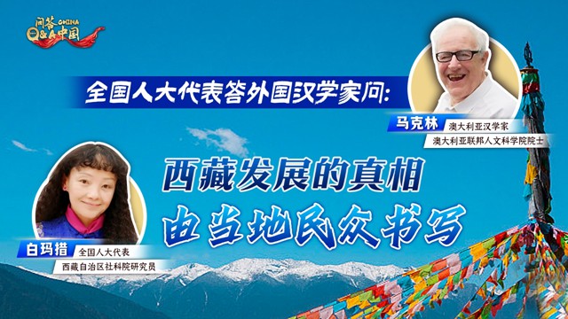 全国人大代表答外国汉学家：西藏牧民用5G书写历史