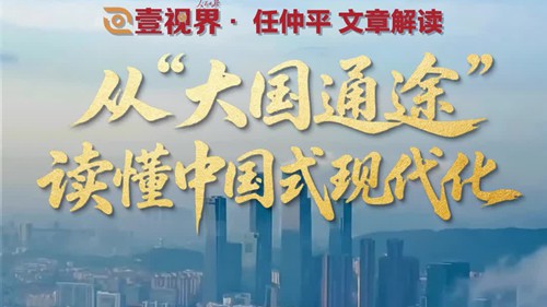 壹视界·任仲平文章解读之三