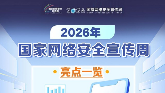 2026年国家网络安全宣传周亮点全揭秘