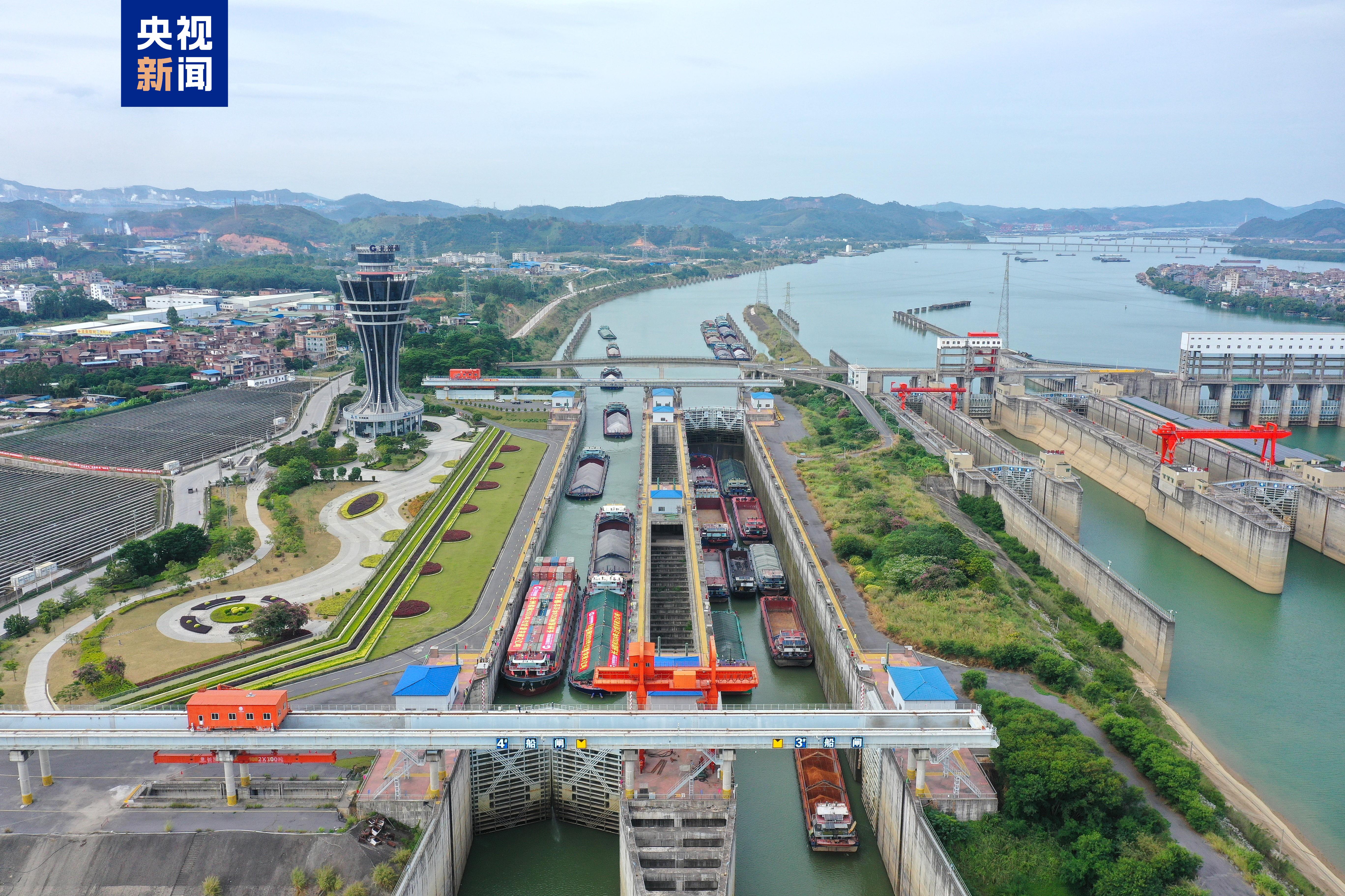 ✅体育直播🏆世界杯直播🏀NBA直播⚽新纪录！长洲船闸年过货量突破2亿吨