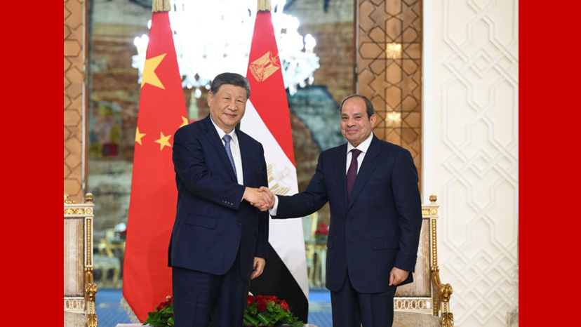 习近平同埃及总统塞西会谈