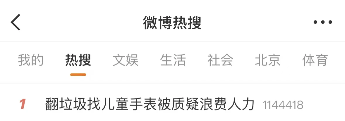 游客丢儿童手表致环卫工人在8吨垃圾中翻找4小时，深圳宝安区人民法院辟谣：当事人非法院工作人员插图2