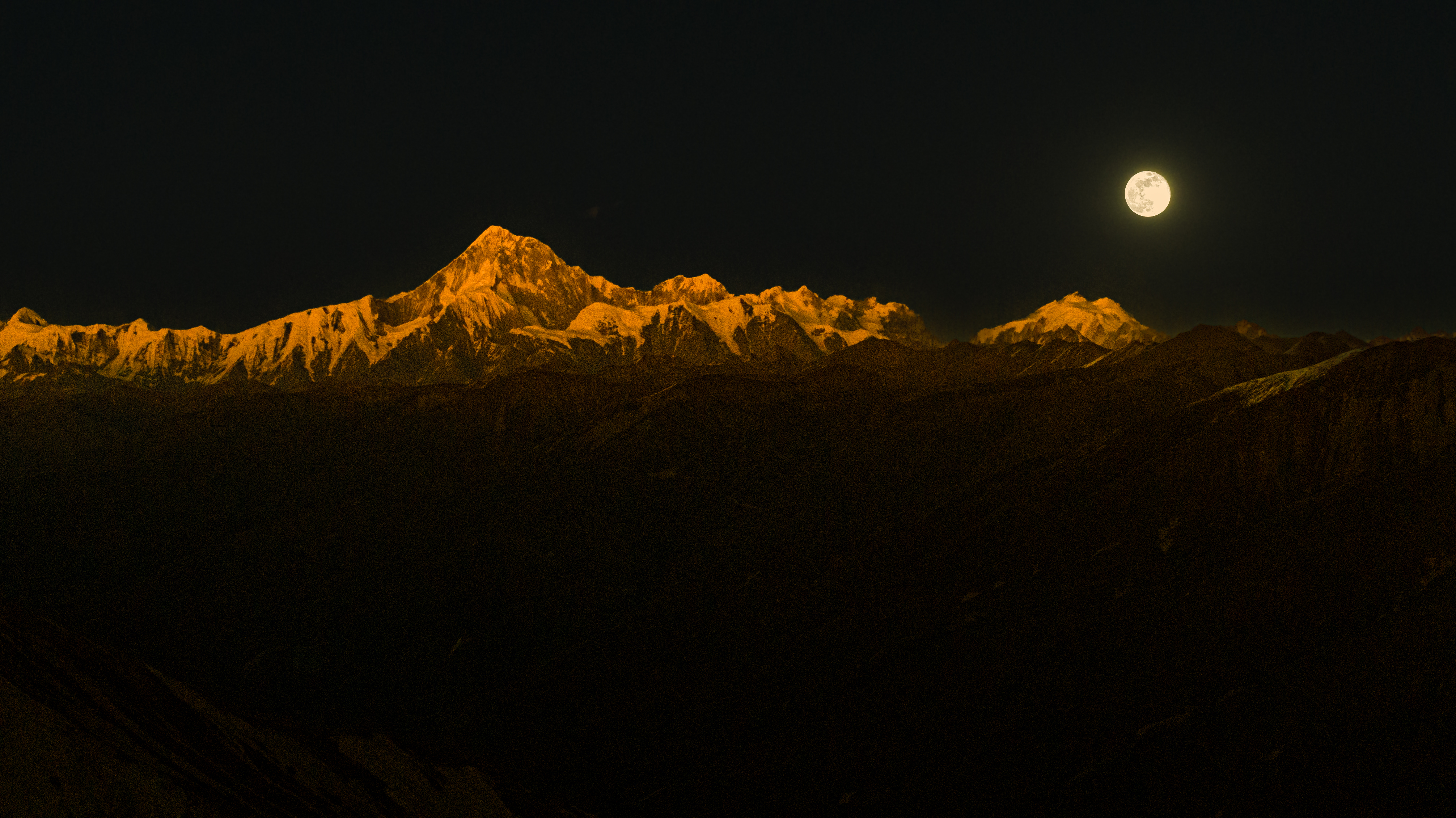 九龙观贡嘎  视角“异”好