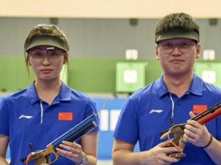 中国步手枪队射击世界杯金牌榜第一