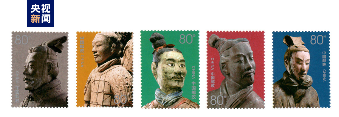 秦始皇帝陵兵马俑》特种邮资明信片首发你最pick哪一枚？