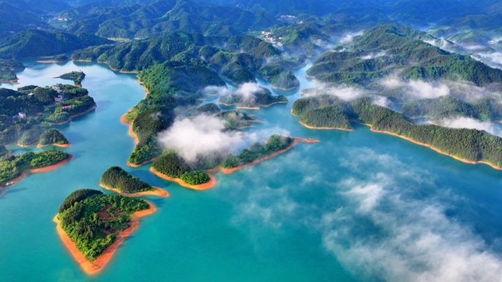 湖南常宁：天堂湖 景美如画