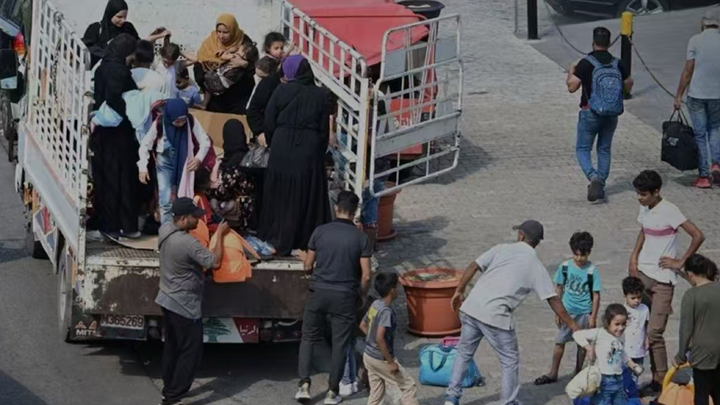 以色列袭击致黎巴嫩一周内逾45万人流离失所