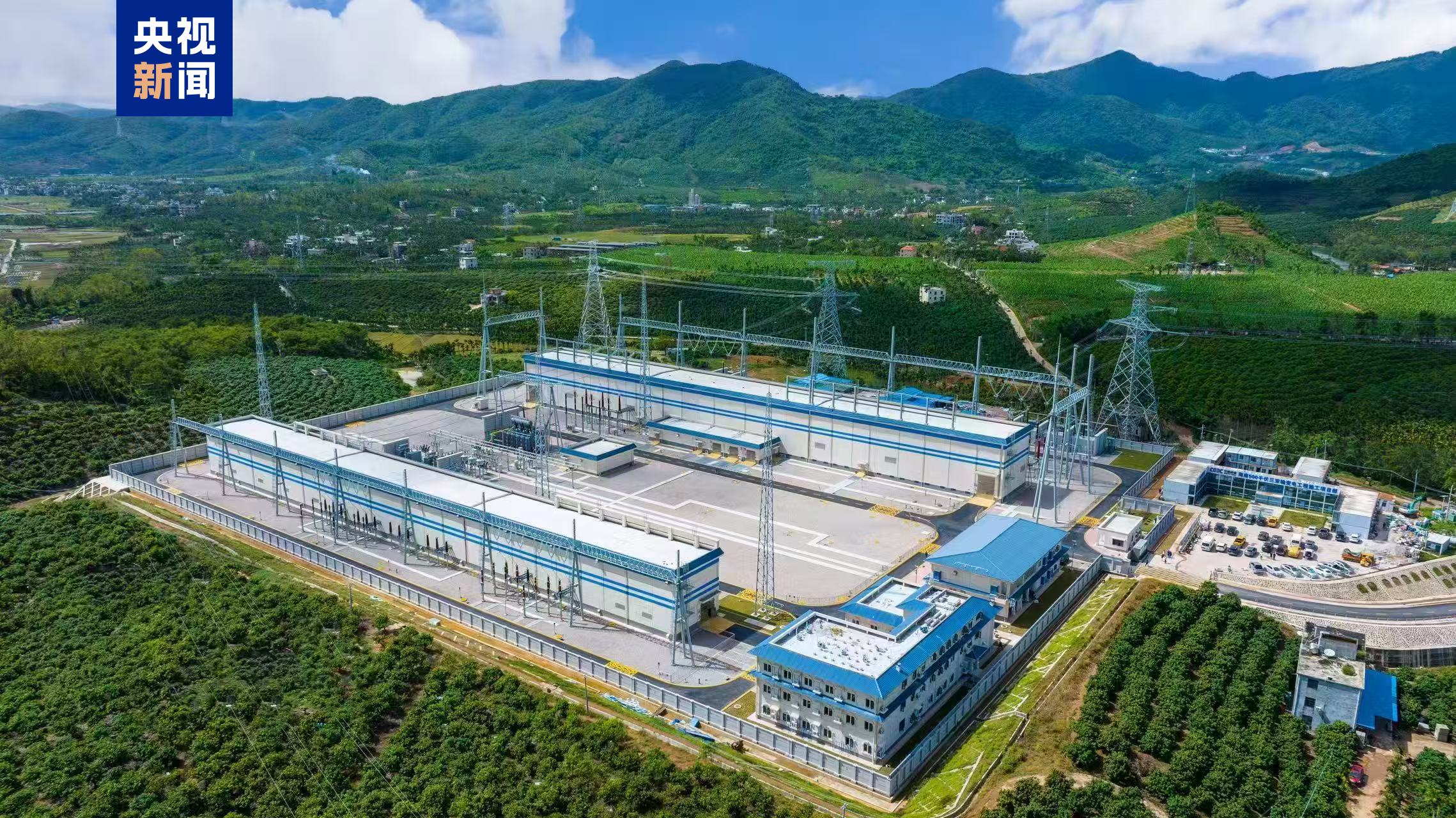 海南自贸港500千伏主电网架构工程正式投入使用，助力区域经济发展