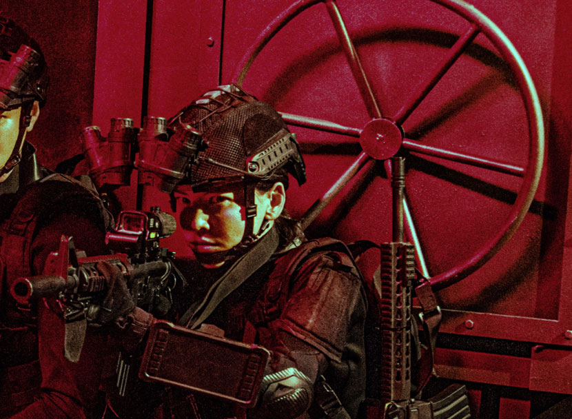 此外,据工作人员介绍,本次参与展示的《绝密任务》为兵王系列ip的首部