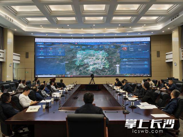 长沙“试飞”无人机统一管控系统