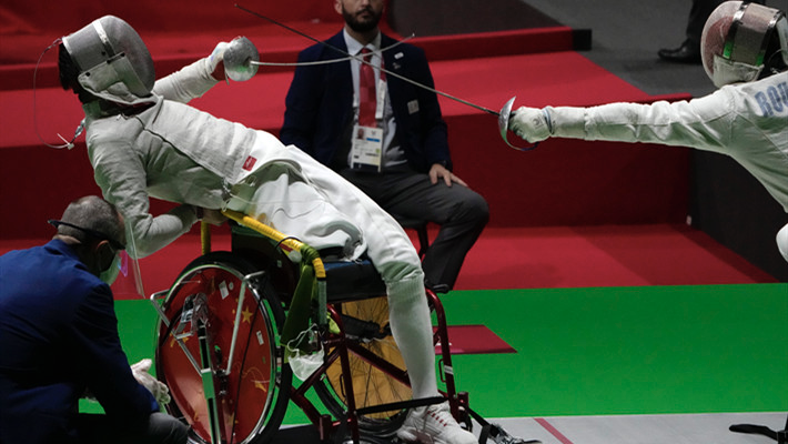 东京残奥会中国首金!祝贺李豪!