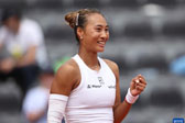 WTA1000罗马站：郑钦文收获红土赛季首胜