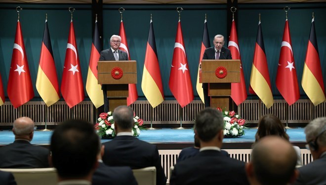土耳其与德国总统会晤 讨论两国关系及加沙局势
