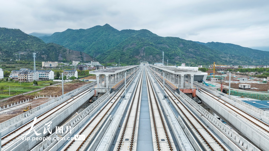 杭温高铁仙居段工程收尾