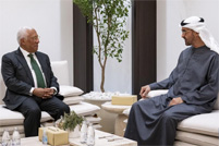 阿联酋总统与欧洲理事会主席讨论中东局势