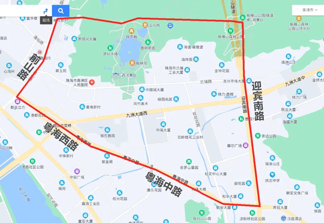 3月30日5时起,珠海市香洲区富华里划为管控区