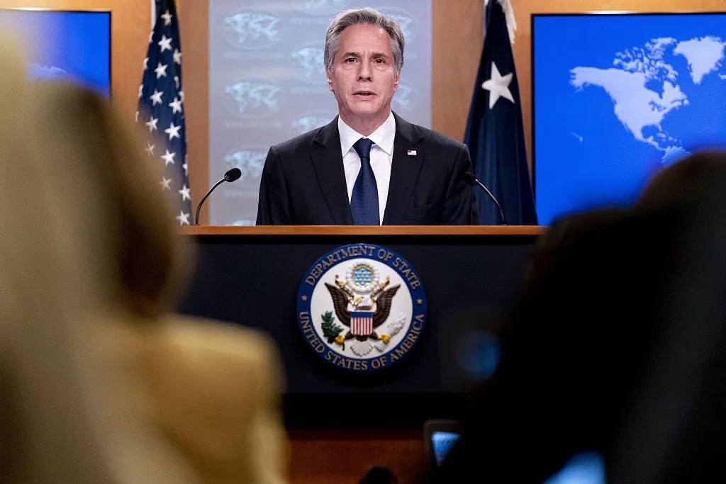 布林肯 资料图 图源:人民视觉