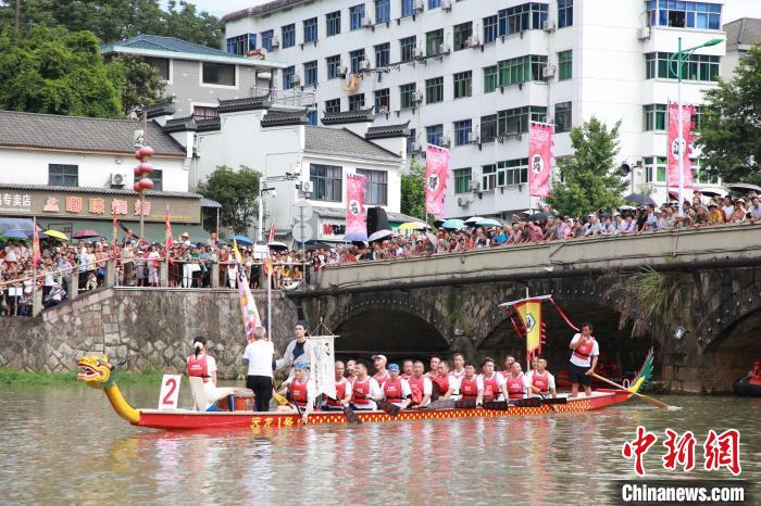 浙江龙游：龙舟竞渡“趣乡村”插图