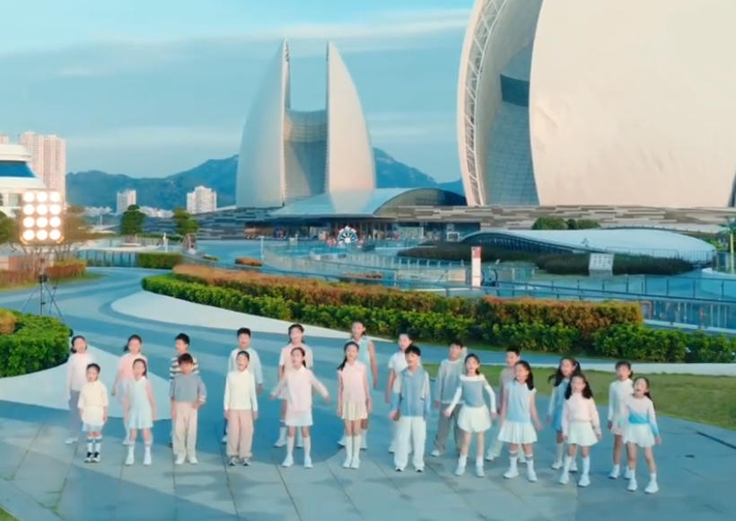 童声合唱十五运会会歌