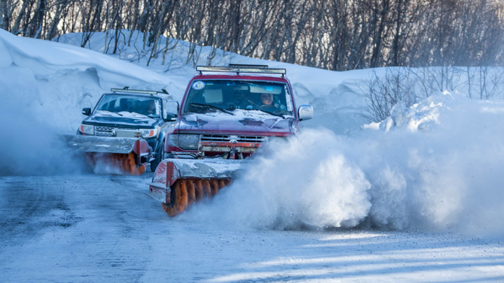 吉林延边：长白山景区清理积雪保畅通