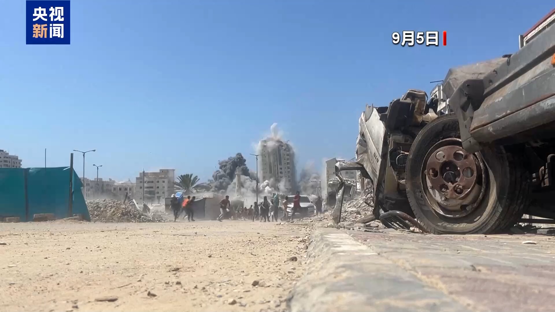 以军连日空袭加沙城高层建筑 以媒分析称“只是开始”