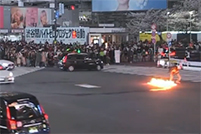 日媒：一不明人物在东京涩谷十字路口纵火后逃跑