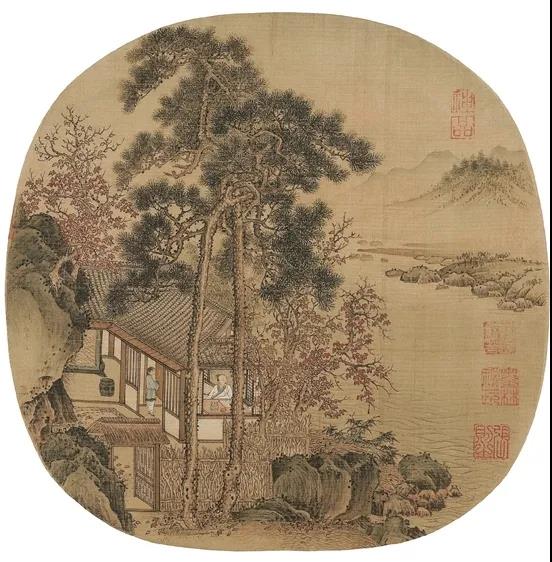 南宋四大家的山水小品画