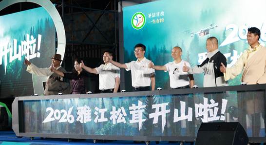 2026雅江松茸开山节启幕 资源家底与产业“底牌”同步亮相